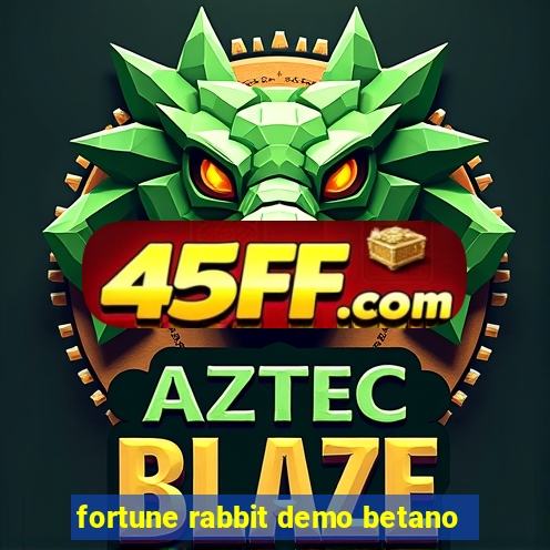 fortune rabbit demo betano